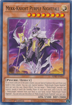 Mekk-Knight Purple Nightfall - SDBT-EN017 - Common