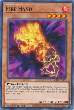 Fire Hand - SDBT-EN020 - Common