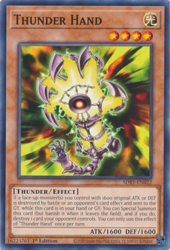 Thunder Hand - SDBT-EN022 - Common