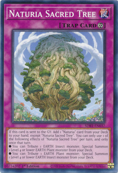 Naturia Sacred Tree - SDBT-EN037 - Common