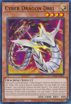 Cyber Dragon Drei - SDCS-EN005 - Common