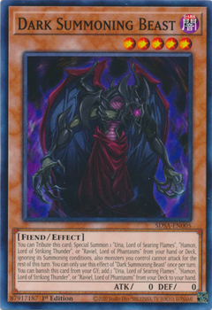 Dark Summoning Beast - SDSA-EN005 - Common