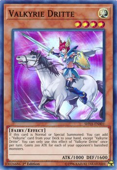 Valkyrie Dritte - SHVA-EN001 - Super Rare