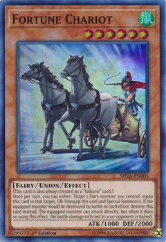 Fortune Chariot - SHVA-EN005 - Super Rare