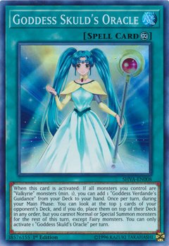 Goddess Skuld's Oracle - SHVA-EN008 - Super Rare