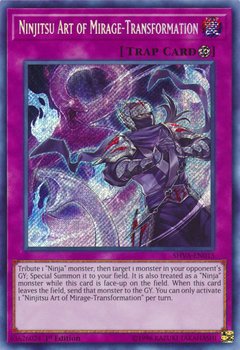 Ninjitsu Art of Mirage-Transformation - SHVA-EN015 - Secret Rare