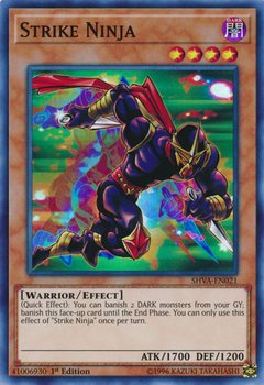 Strike Ninja - SHVA-EN021 - Super Rare