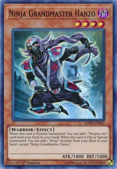 Ninja Grandmaster Hanzo - SHVA-EN022 - Super Rare