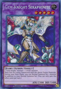 Gem-Knight Seraphinite - SHVA-EN048 - Secret Rare