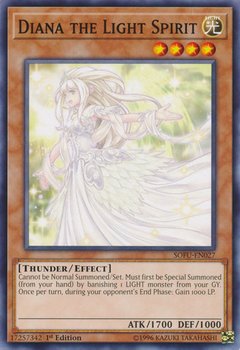 Diana the Light Spirit - SOFU-EN027 - Common