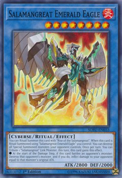 Salamangreat Emerald Eagle - SOFU-EN033 - Common