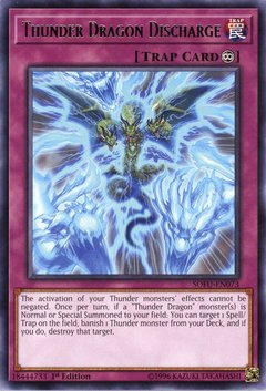 Thunder Dragon Discharge - SOFU-EN073 - Rare