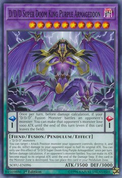 D/D/D Super Doom King Purple Armageddon - SOFU-EN096 - Common