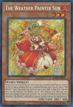 The Weather Painter Sun - SPWA-EN032 - Secret Rare