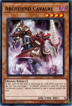 Archfiend Cavalry - SR06-EN013 - Common