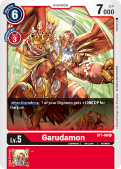 Garudamon - ST1-08 - Uncommon