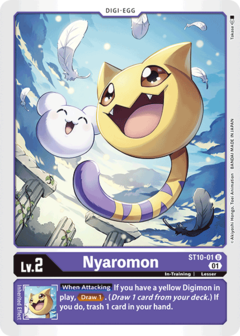 Nyaromon - ST10-01 - Uncommon