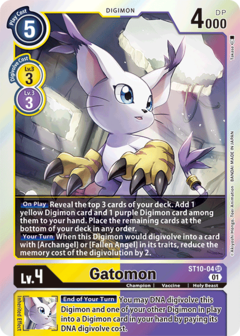 Gatomon - ST10-04 - Super Rare