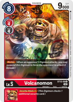 Volcanomon - ST12-09 - Uncommon