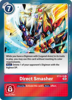 Direct Smasher - ST13-15 - Rare