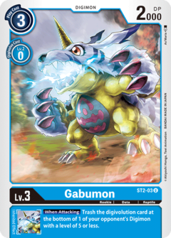 Gabumon - ST2-03 - Uncommon