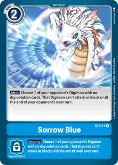 Sorrow Blue - ST2-14 - Common