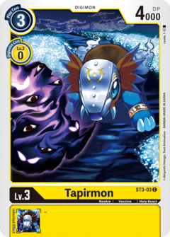 Tapirmon - ST3-03 - Common