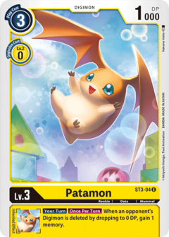 Patamon - ST3-04 - Uncommon