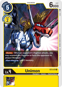 Unimon - ST3-07 - Common