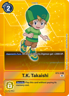 T.K. Takaishi (Alternate Art) - ST3-12 - Rare