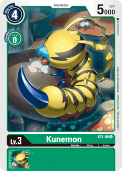 Kunemon - ST4-05 - Common