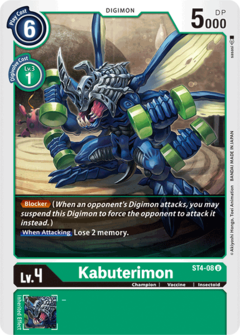 Kabuterimon - ST4-08 - Uncommon