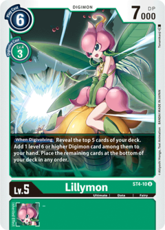 Lillymon - ST4-10 - Uncommon