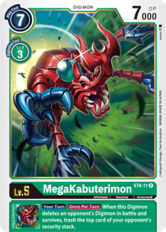 MegaKabuterimon - ST4-11 - Rare