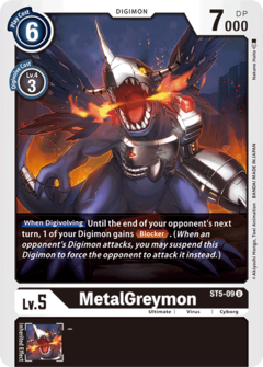 MetalGreymon - ST5-09 - Common