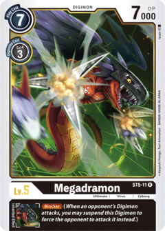 Megadramon - ST5-11 - Rare