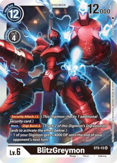 BlitzGreymon - ST5-13 - Super Rare