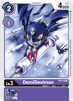 DemiDevimon - ST6-02 - Common