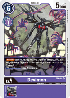 Devimon - ST6-08 - Uncommon