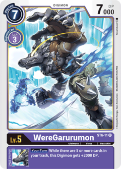 WereGarurumon - ST6-11 - Rare