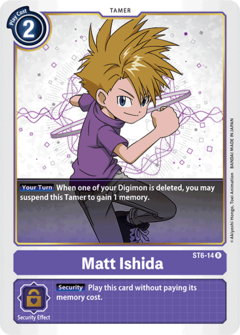 Matt Ishida - ST6-14 - Rare