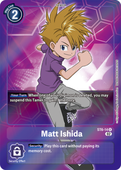 Matt Ishida (Alternate Art) - ST6-14 - Rare