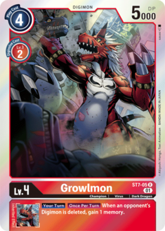 Growlmon - ST7-05 - Rare