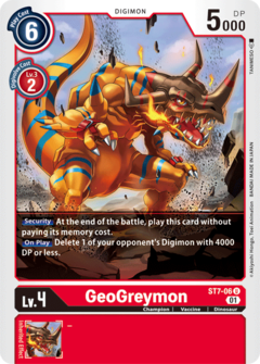 GeoGreymon - ST7-06 - Uncommon