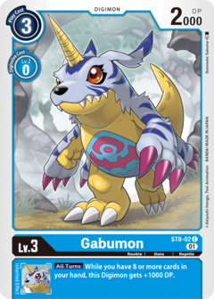 Gabumon - ST8-02 - Common