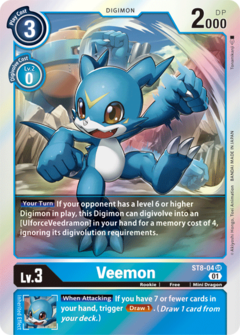 Veemon - ST8-04 - Super Rare