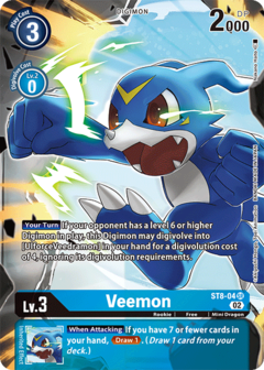 Veemon - ST8-04 - Alternative Art