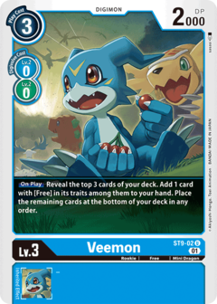 Veemon - ST9-02 - Uncommon