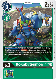 KoKabuterimon - ST9-07 - Common