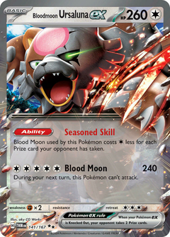 Bloodmoon Ursaluna EX - 141/167 - Ultra Rare - comprar online